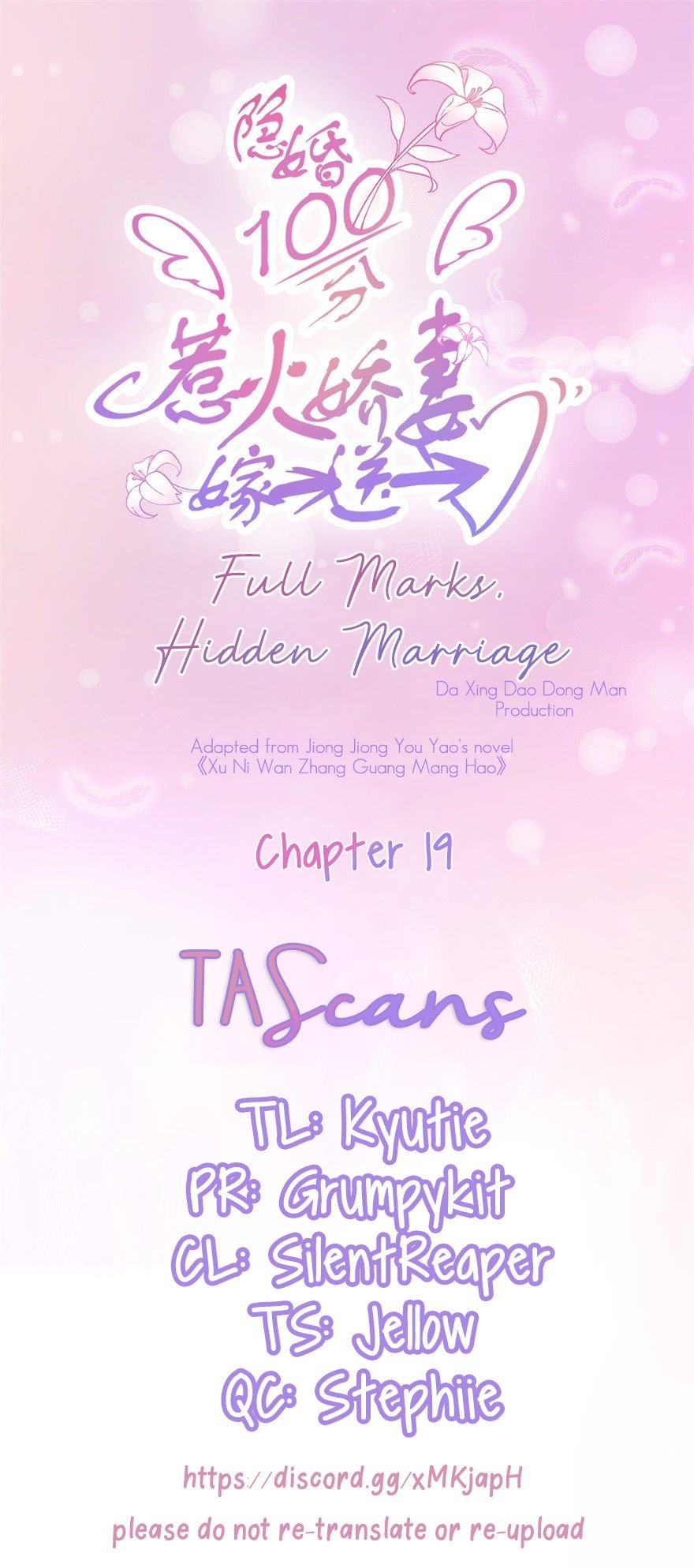 Full Marks Hidden Marriage: Pick Up a Son, Get a Free Husband Chapter 19 - page 1