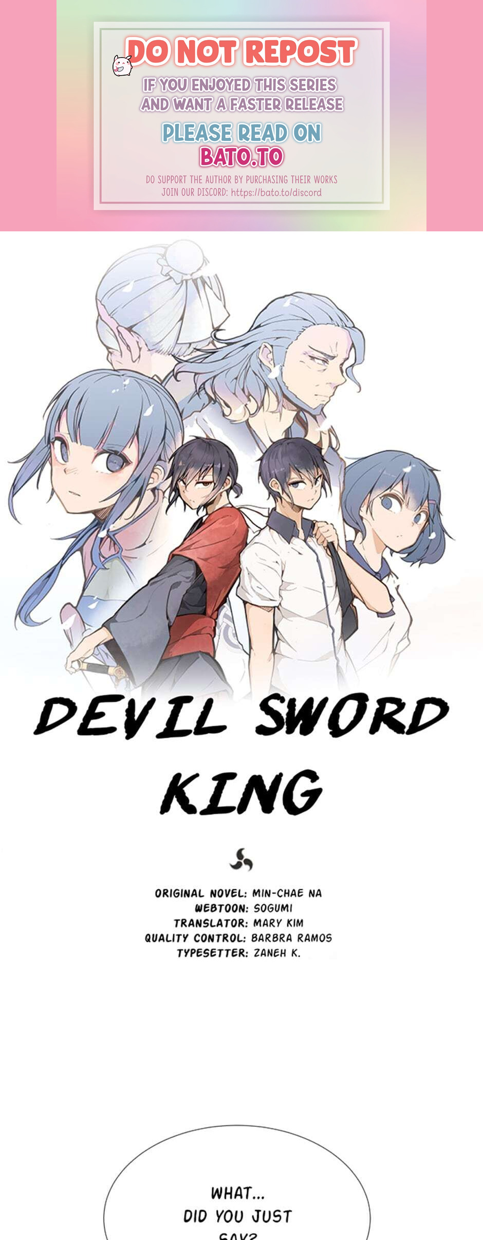 Devil Sword King chapter 132 - page 1