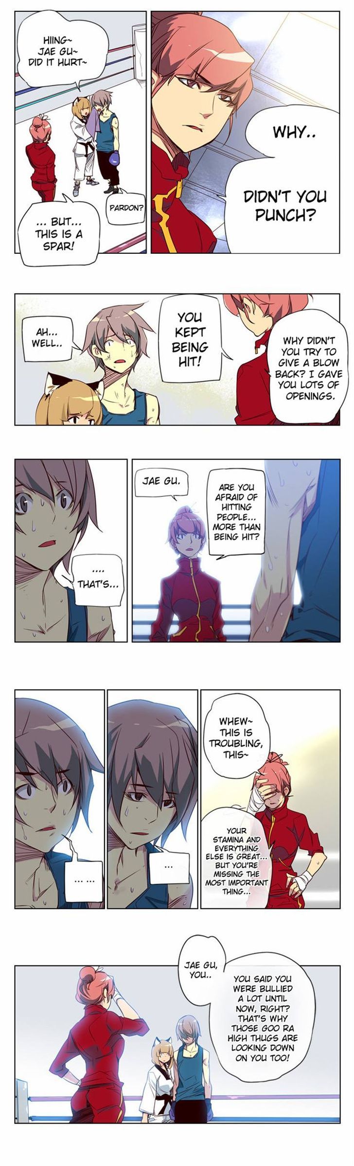 Girls of the Wild’s chapter 35 - page 16