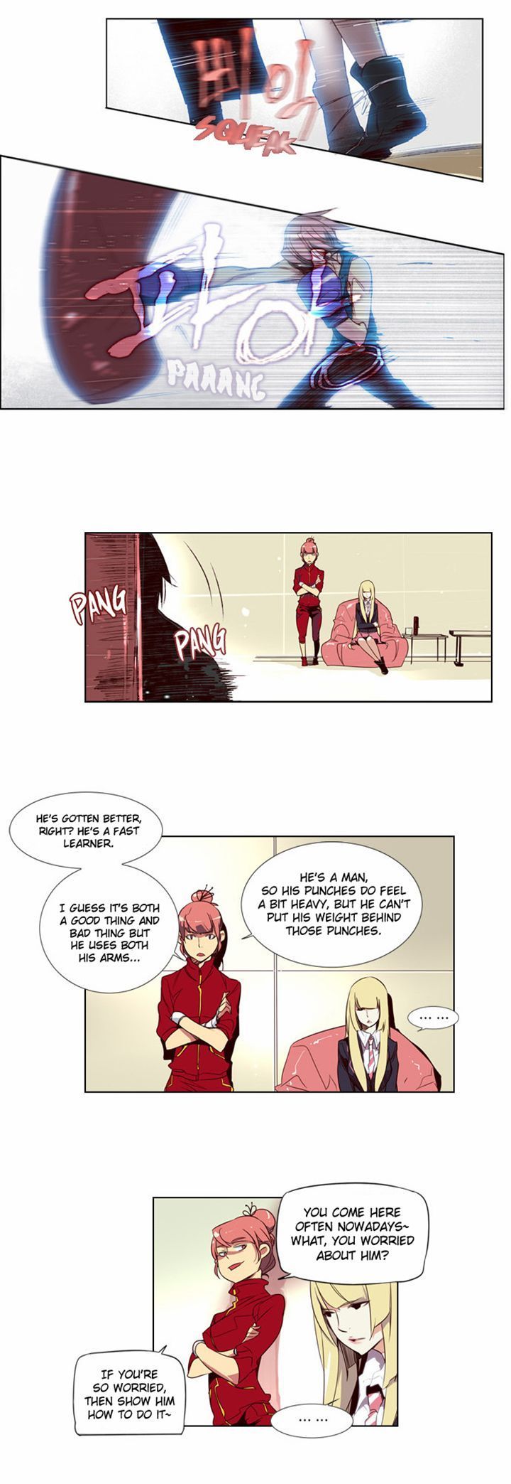 Girls of the Wild’s chapter 36 - page 3
