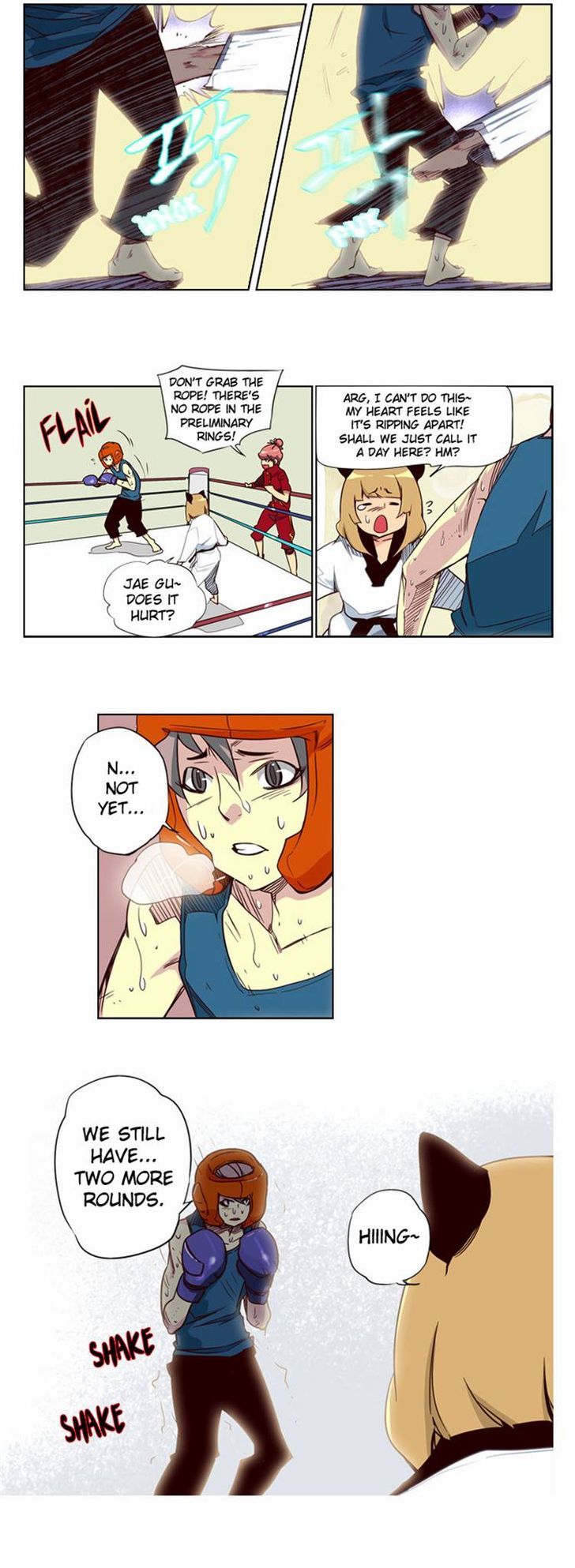 Girls of the Wild’s chapter 38 - page 3