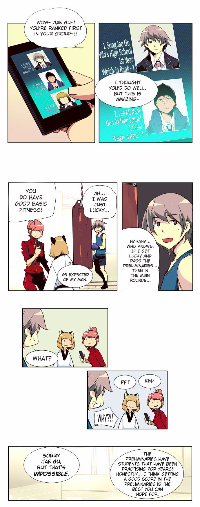 Girls of the Wild’s chapter 42 - page 8