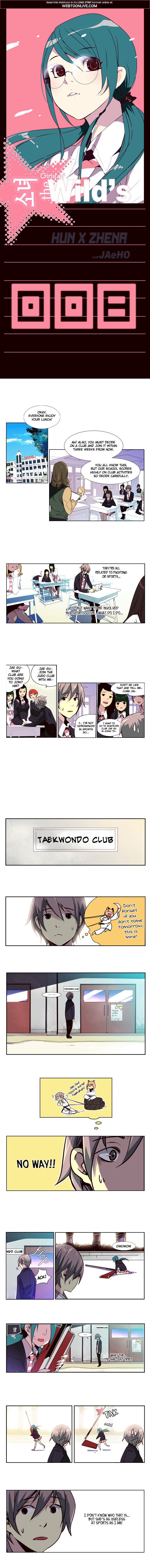 Girls of the Wild’s chapter 8 - page 1