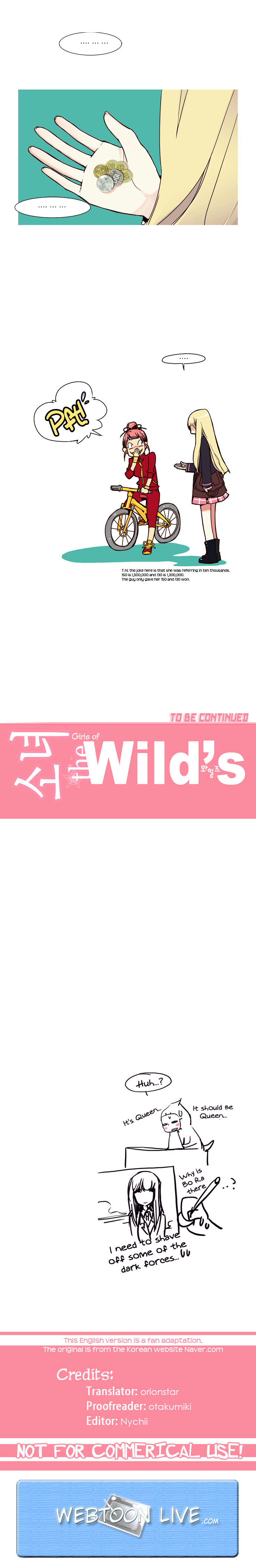 Girls of the Wild’s chapter 1 - page 8