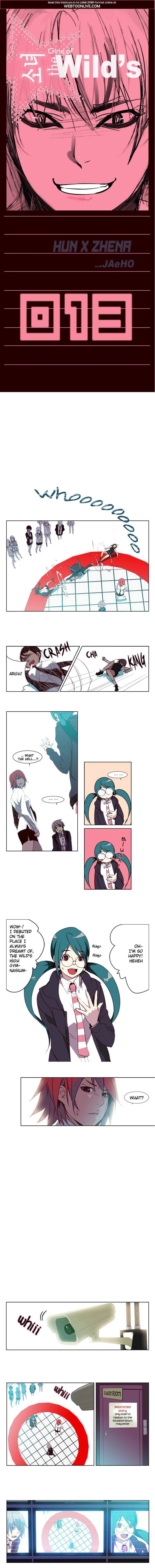 Girls of the Wild’s chapter 13 - page 1