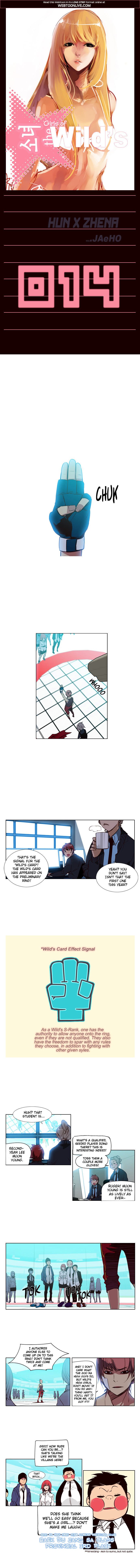 Girls of the Wild’s chapter 14 - page 1
