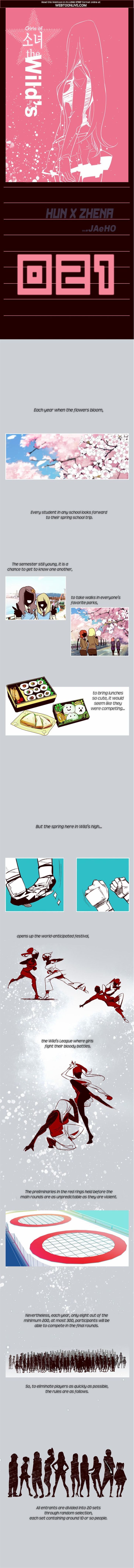 Girls of the Wild’s chapter 21 - page 1