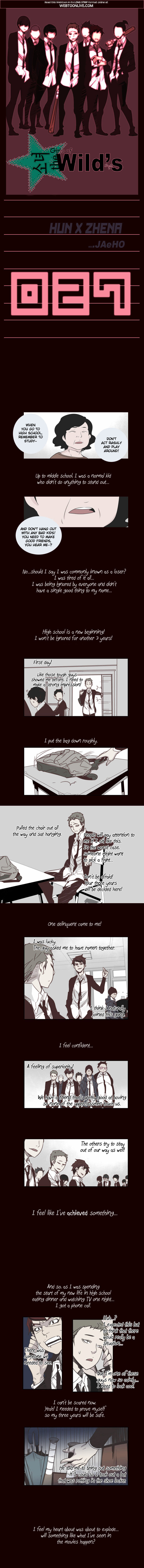 Girls of the Wild’s chapter 27 - page 1