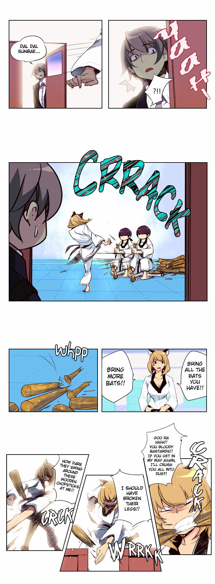 Girls of the Wild’s chapter 28 - page 3