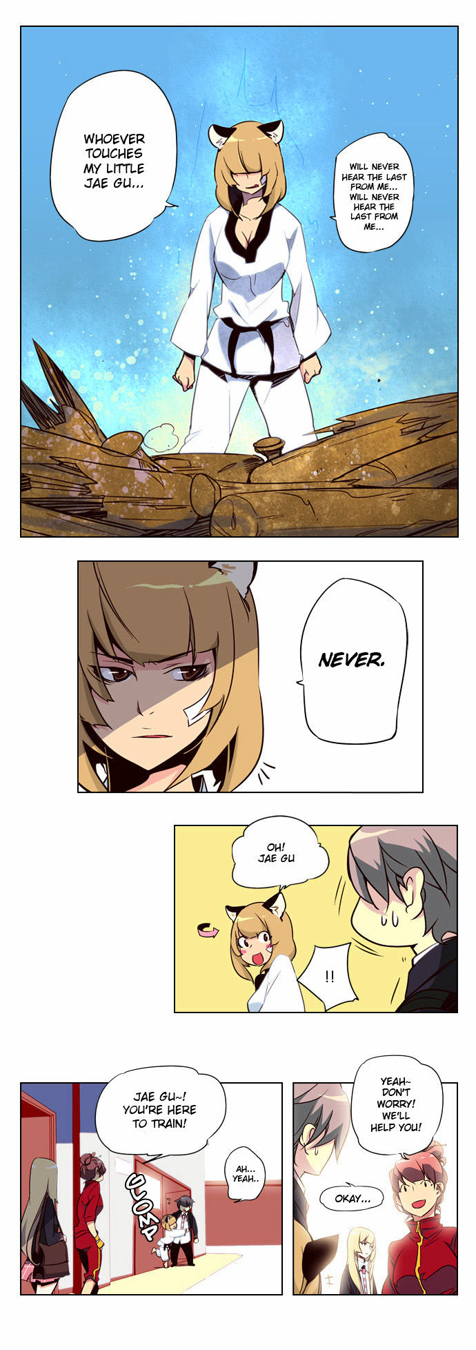 Girls of the Wild’s chapter 28 - page 4