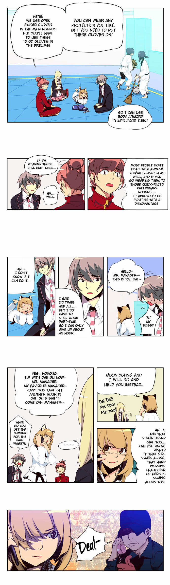 Girls of the Wild’s chapter 28 - page 6