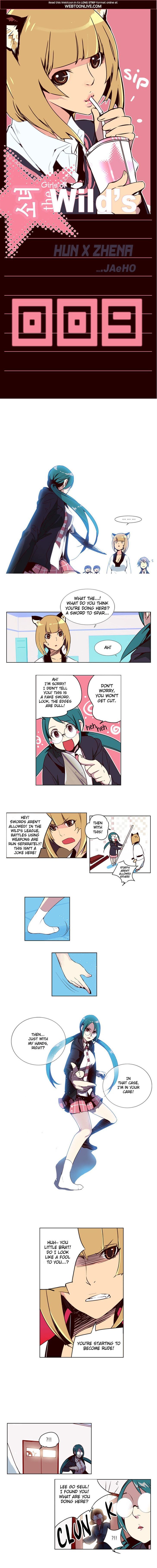 Girls of the Wild’s chapter 9 - page 1