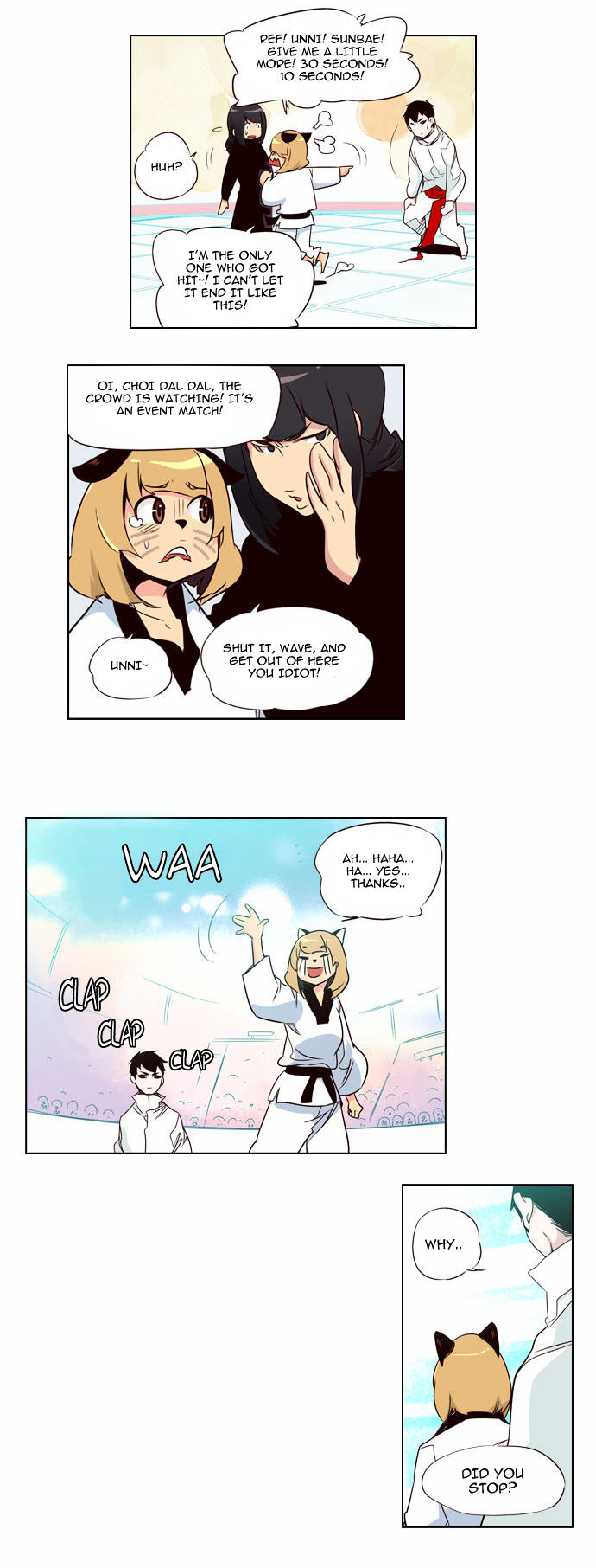 Girls of the Wild’s chapter 56 - page 13