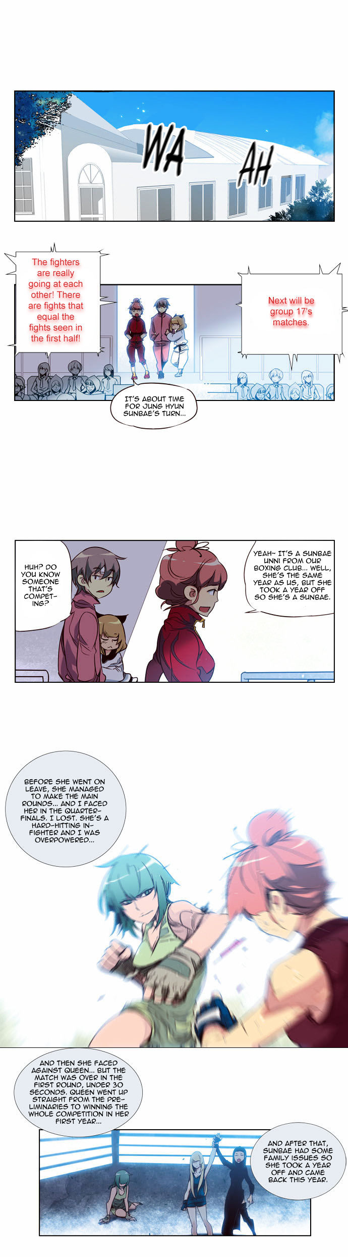 Girls of the Wild’s chapter 58 - page 10