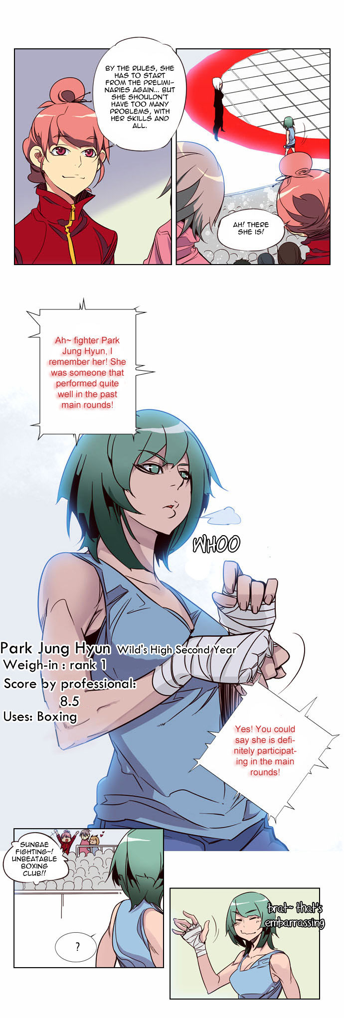 Girls of the Wild’s chapter 58 - page 11