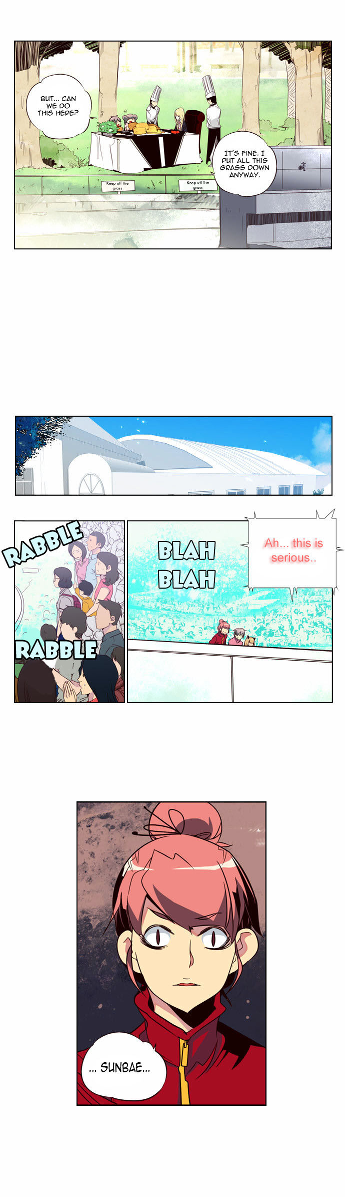 Girls of the Wild’s chapter 58 - page 14