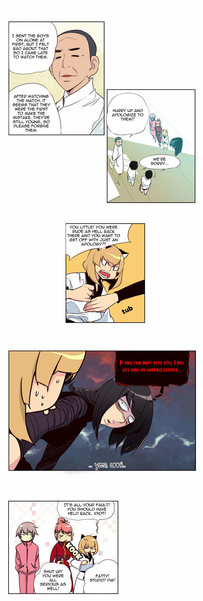 Girls of the Wild’s chapter 58 - page 3
