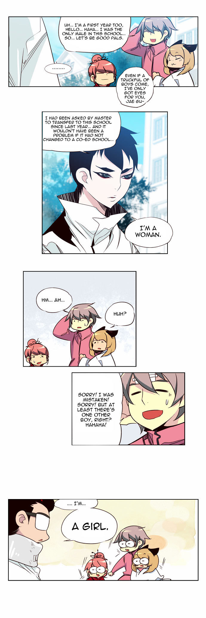 Girls of the Wild’s chapter 58 - page 8