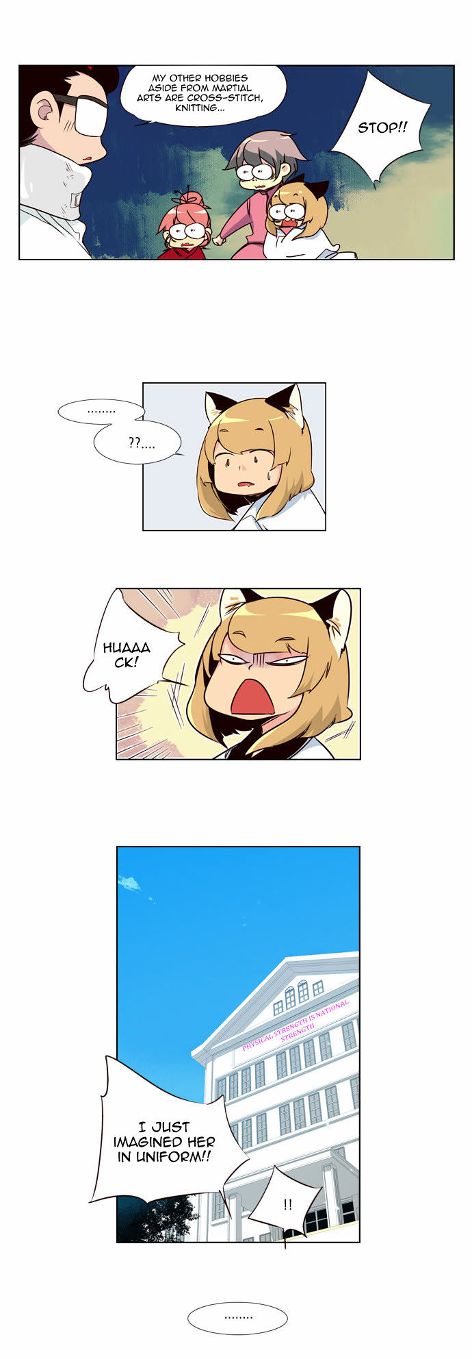 Girls of the Wild’s chapter 58 - page 9