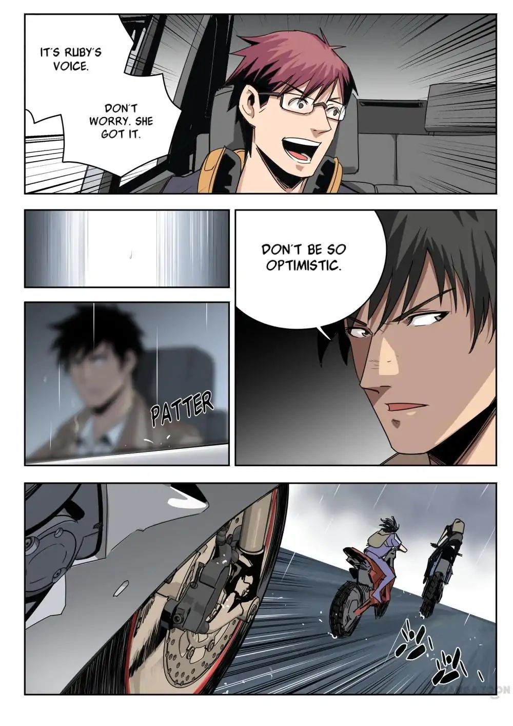 Speed Line chapter 10 - page 1