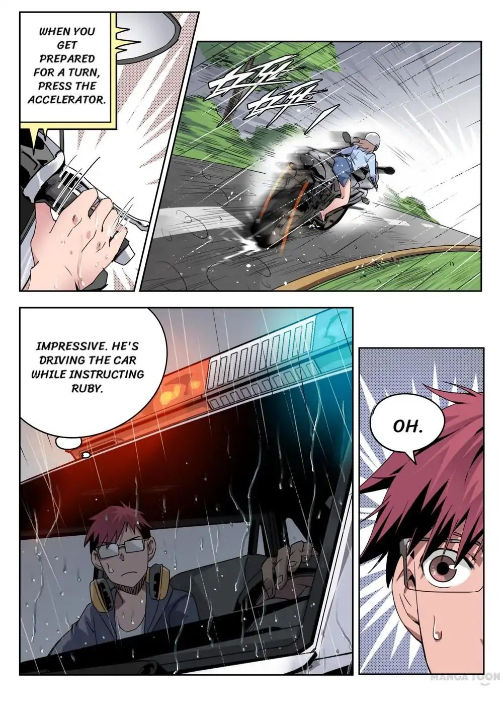 Speed Line chapter 11 - page 2