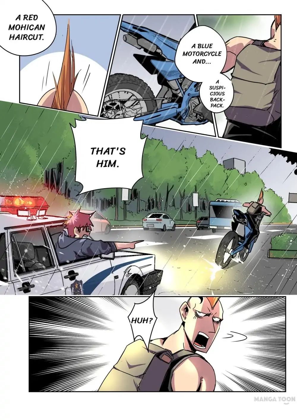 Speed Line chapter 11 - page 3