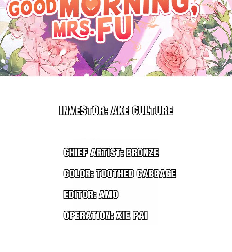 The Glorious Rebirth: Good Morning, Mrs. Fu Chapter 46 - page 2