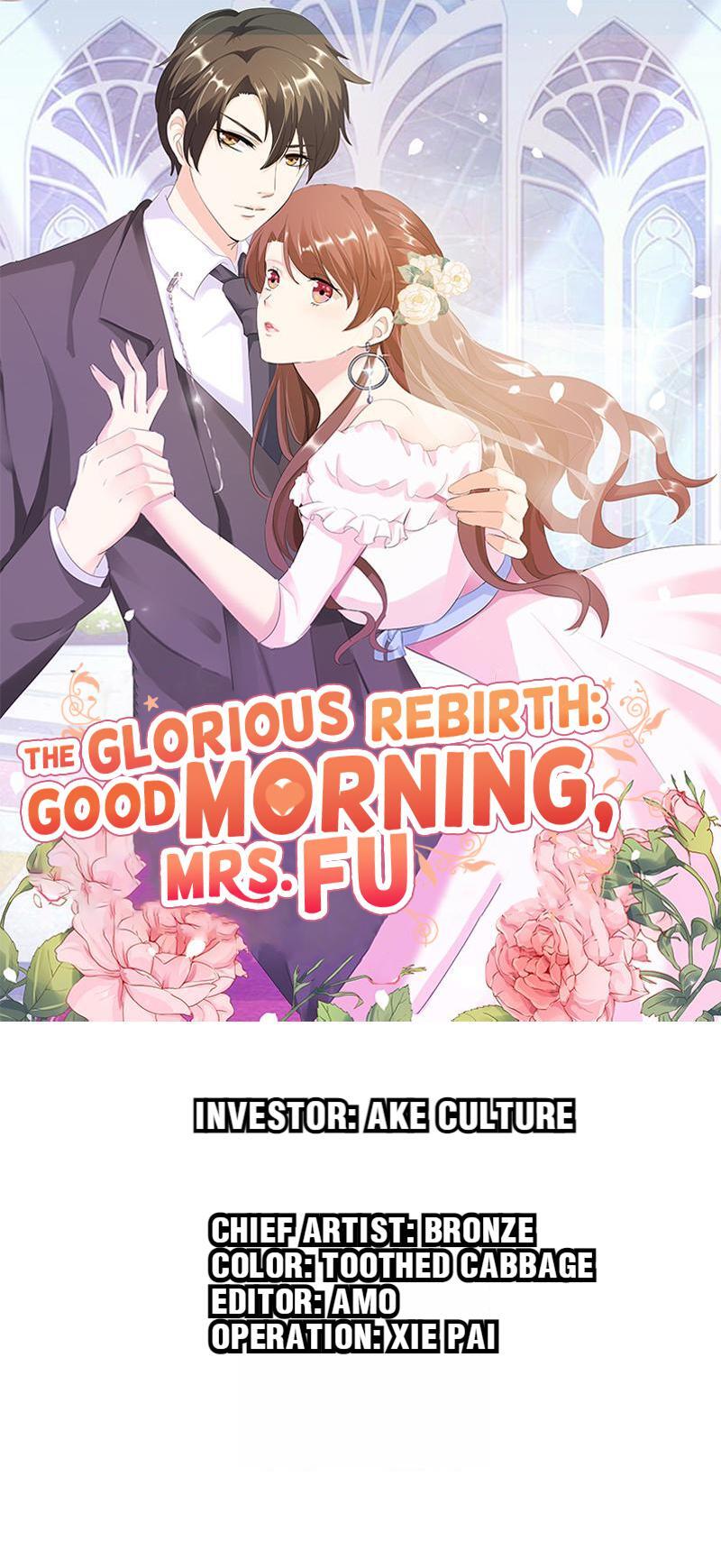 The Glorious Rebirth: Good Morning, Mrs. Fu Chapter 38 - page 1