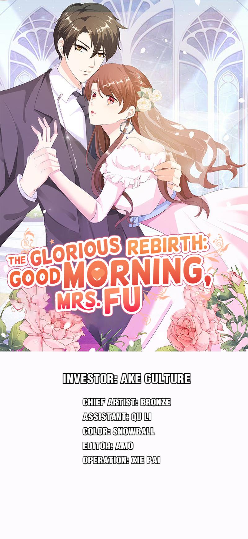 The Glorious Rebirth: Good Morning, Mrs. Fu Chapter 13 - page 1