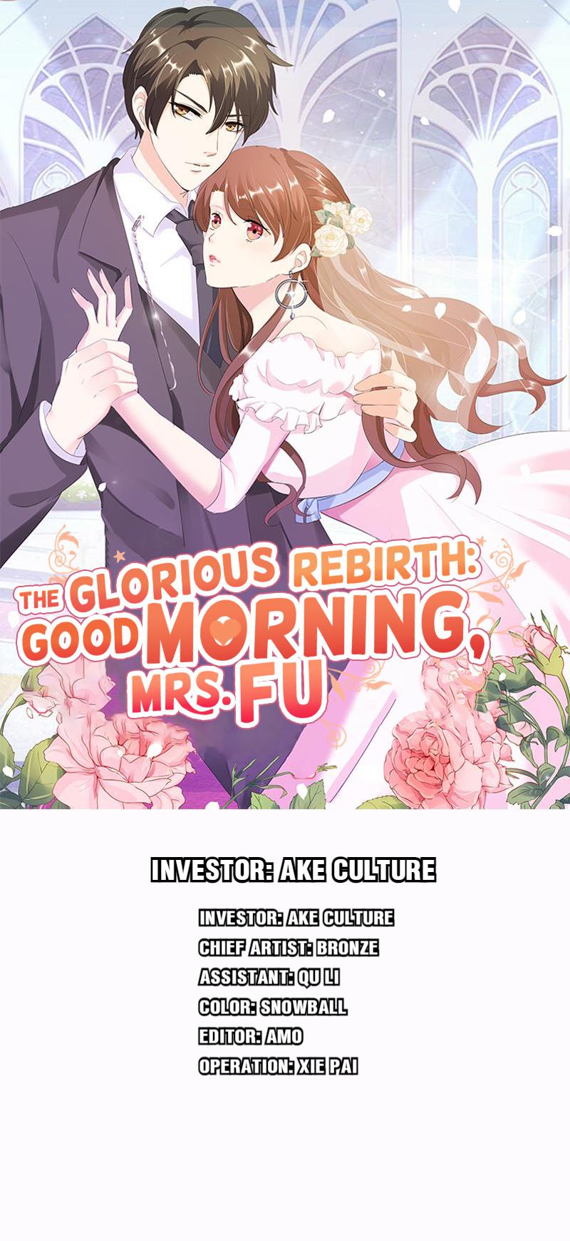 The Glorious Rebirth: Good Morning, Mrs. Fu Chapter 14 - page 1