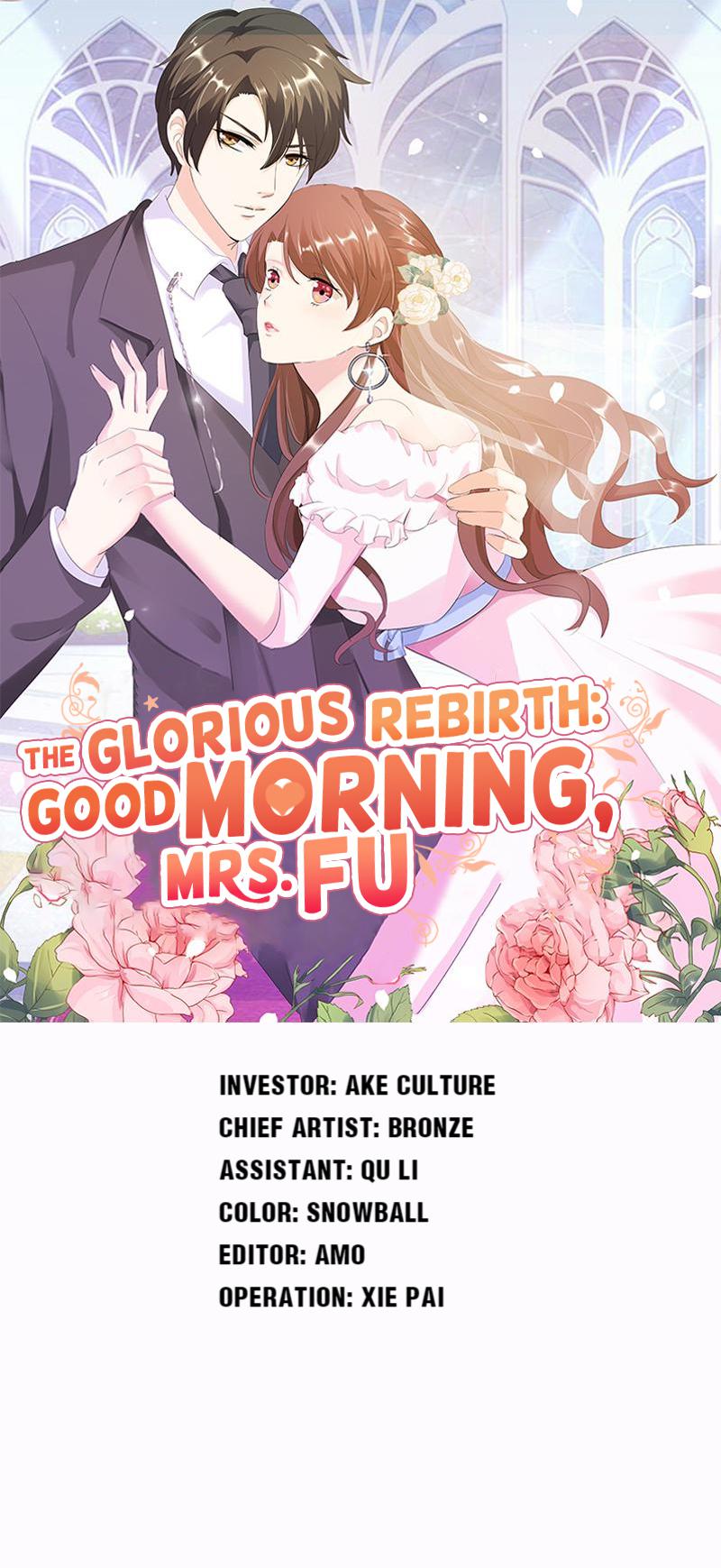 The Glorious Rebirth: Good Morning, Mrs. Fu Chapter 28 - page 1