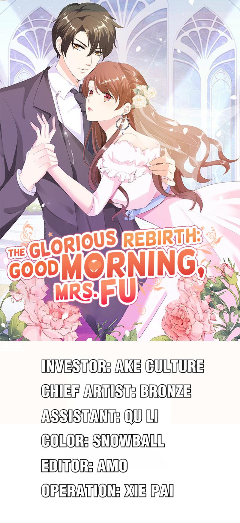 The Glorious Rebirth: Good Morning, Mrs. Fu Chapter 3 - page 1