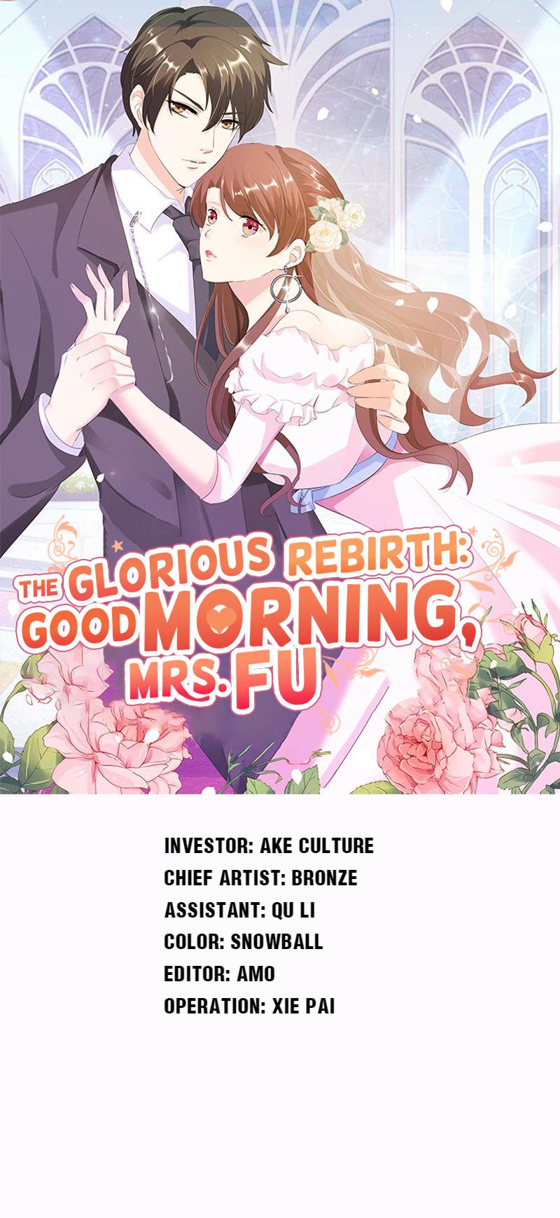 The Glorious Rebirth: Good Morning, Mrs. Fu Chapter 30 - page 1