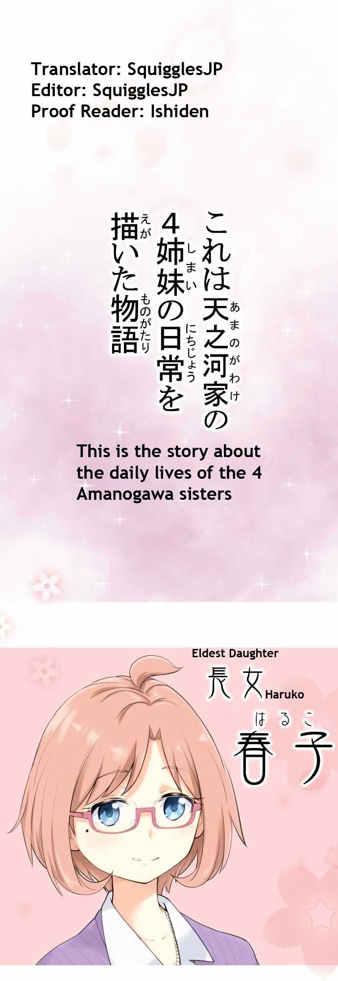 Amanogawa Ke No Yon Shimai Chapter 0.1 - page 1