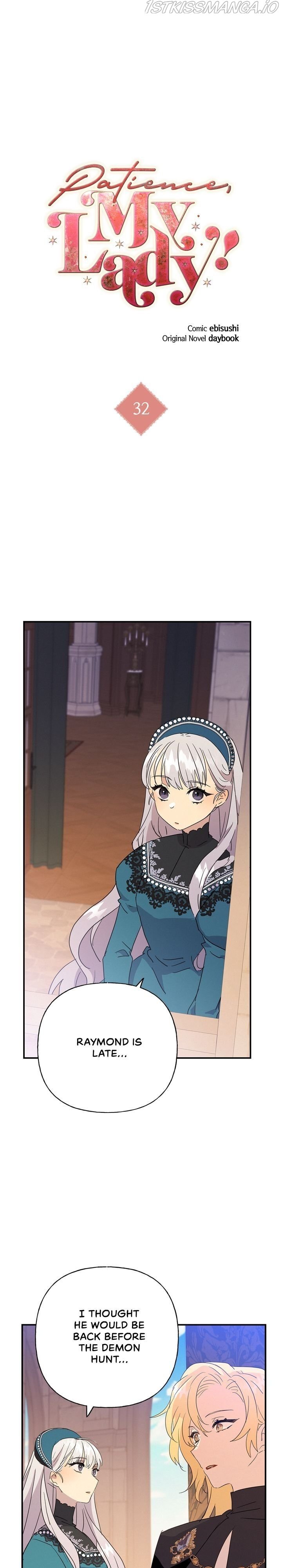 Oh, Be Patient My Lady! Chapter 32 - page 1