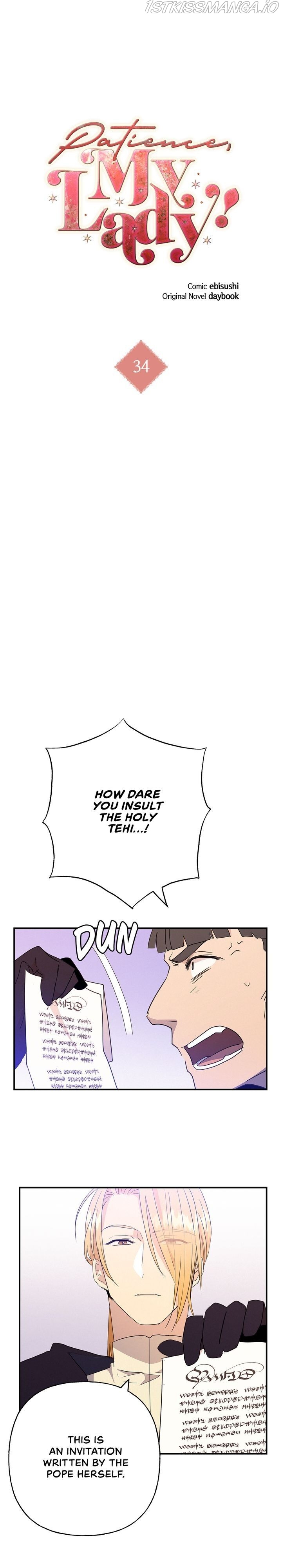 Oh, Be Patient My Lady! Chapter 34 - page 9