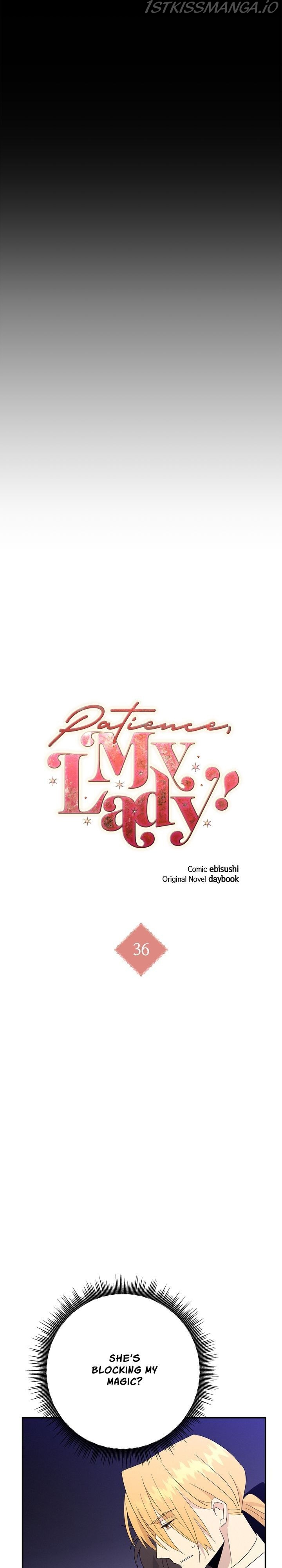 Oh, Be Patient My Lady! Chapter 36 - page 3