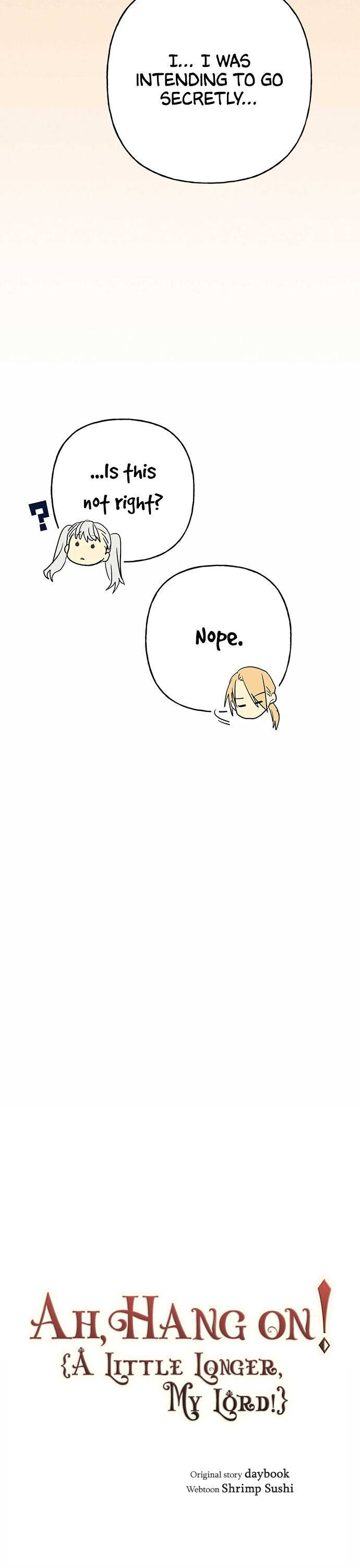 Oh, Be Patient My Lady! Chapter 17 - page 2