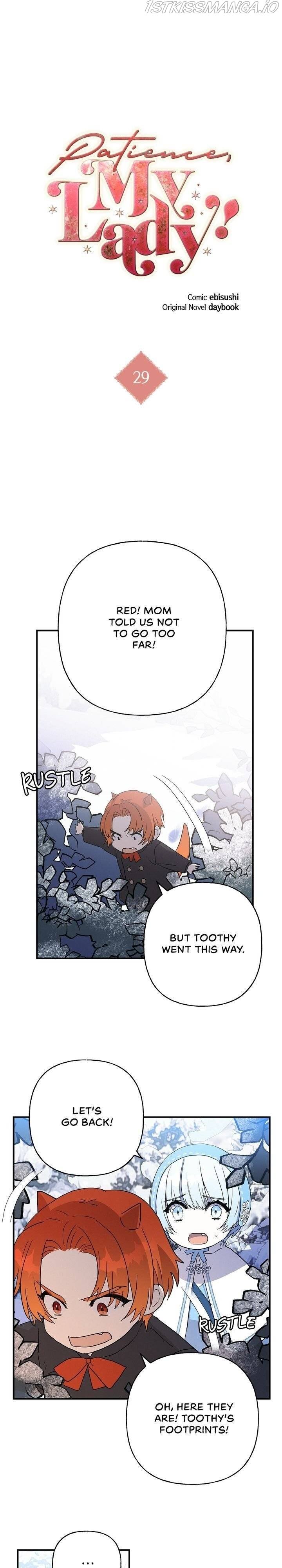 Oh, Be Patient My Lady! Chapter 29 - page 1