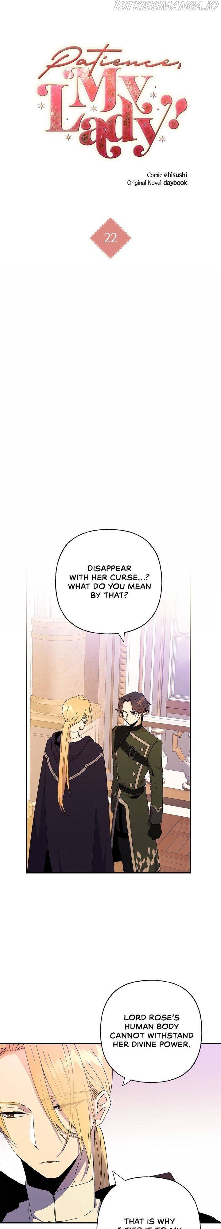 Oh, Be Patient My Lady! Chapter 22 - page 7