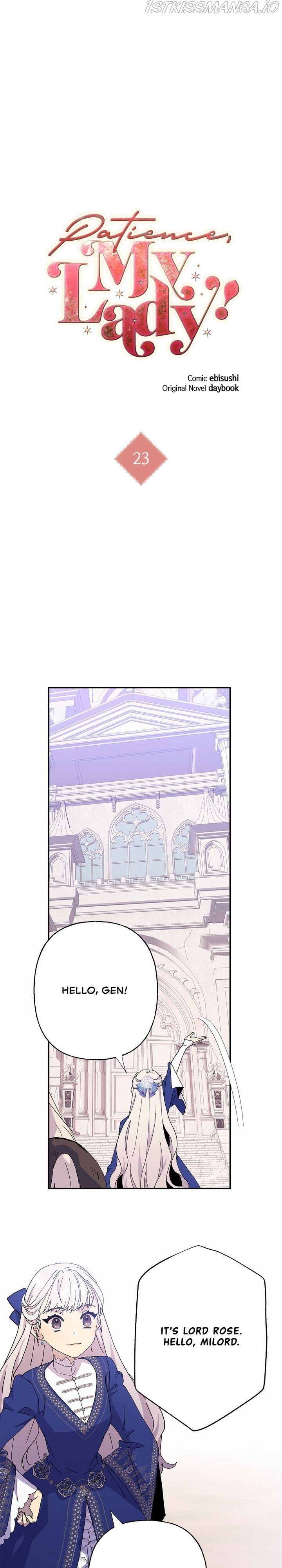 Oh, Be Patient My Lady! Chapter 23 - page 1