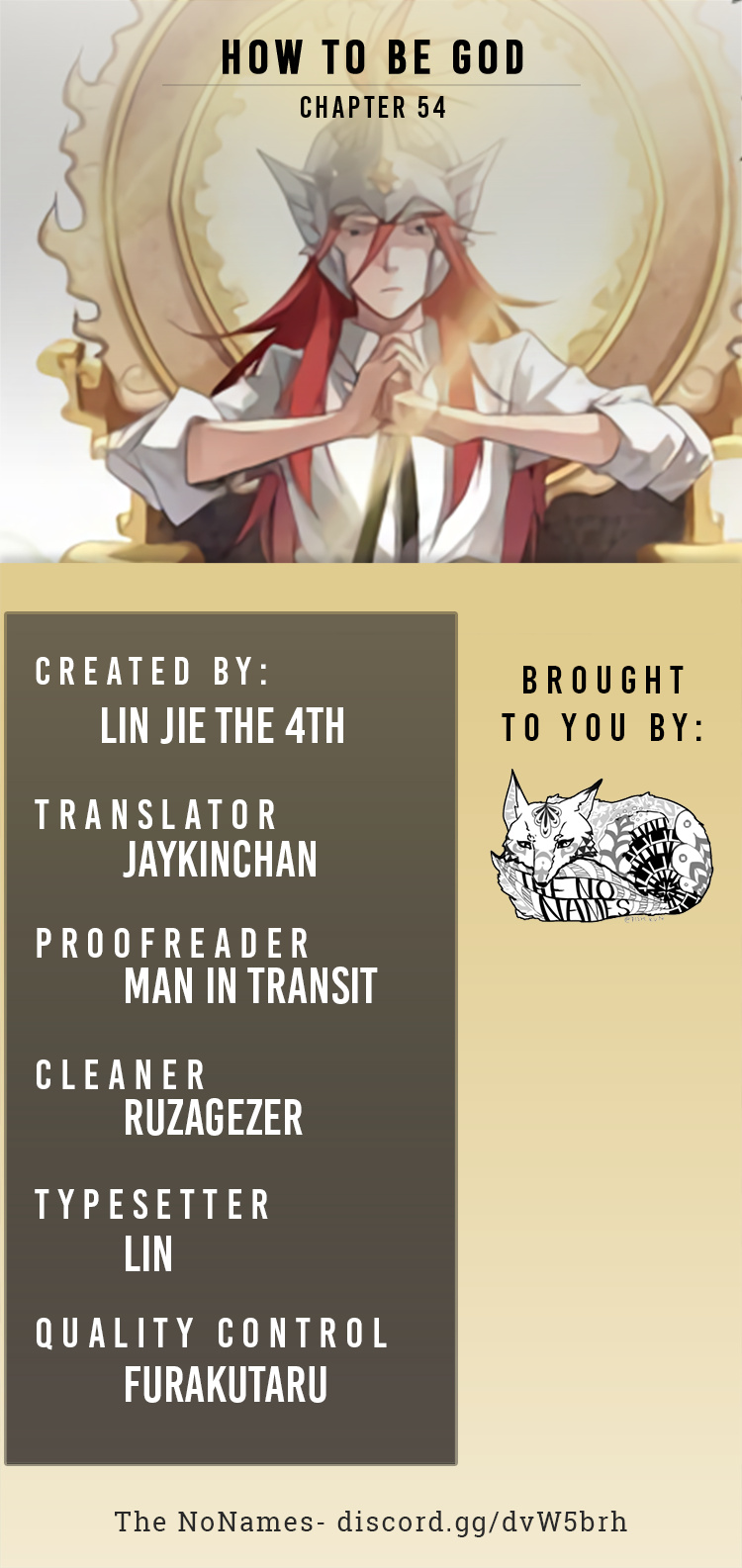 How to be God chapter 54 - page 1