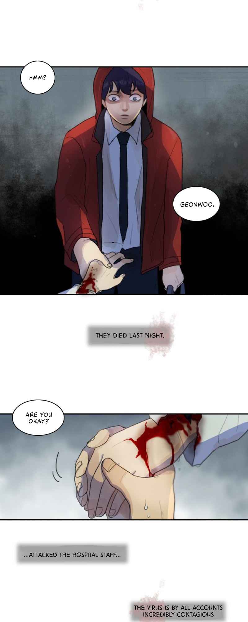 Lost in an Infected Area Chapter 1 - page 41