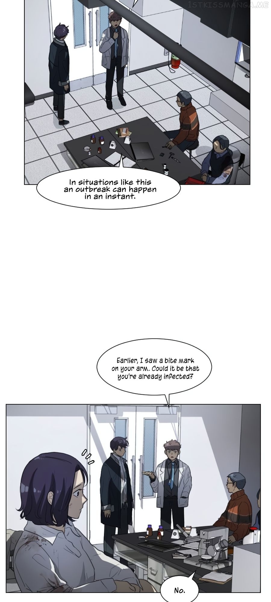 Lost in an Infected Area Chapter 41.1 - page 5