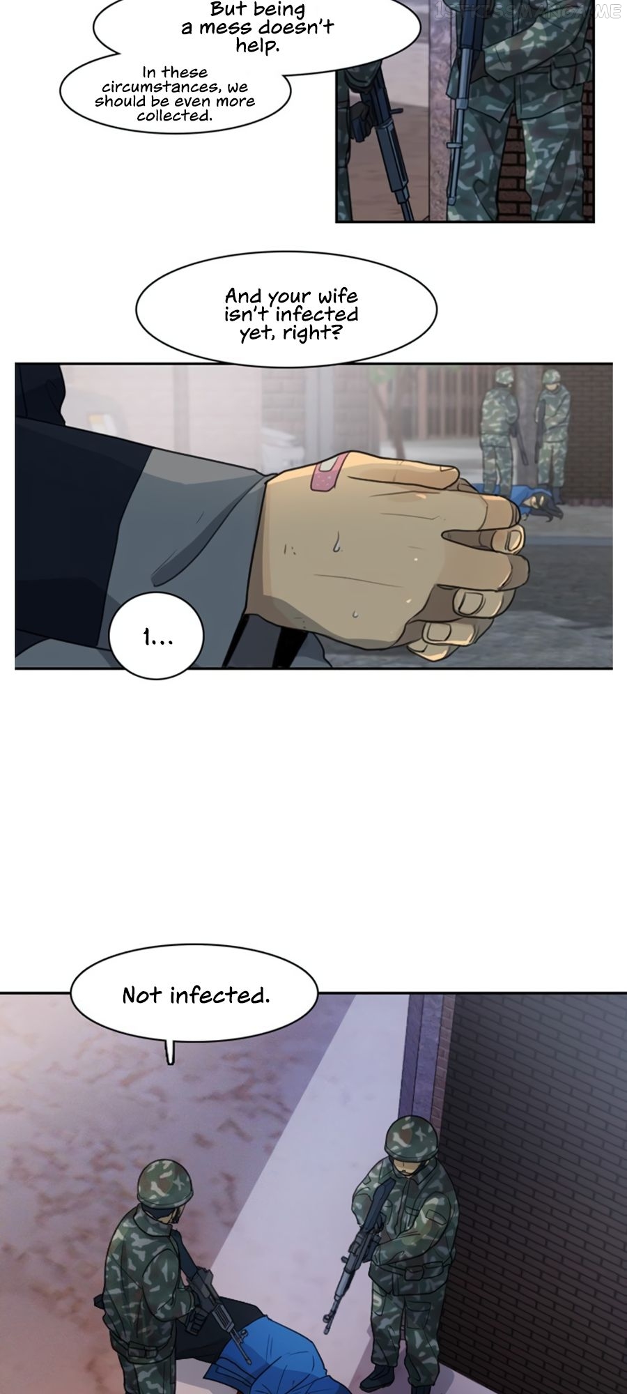 Lost in an Infected Area Chapter 15.2 - page 6