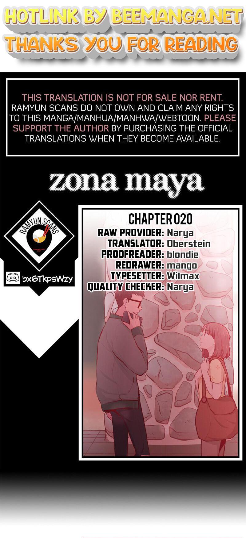 Zona Maya Chapter 20 - page 1