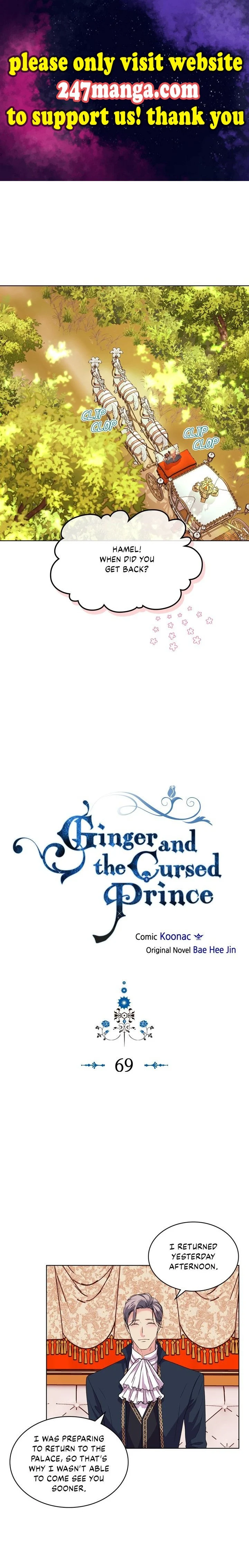 Ginger and the Cursed Prince Chapter 69 - page 1