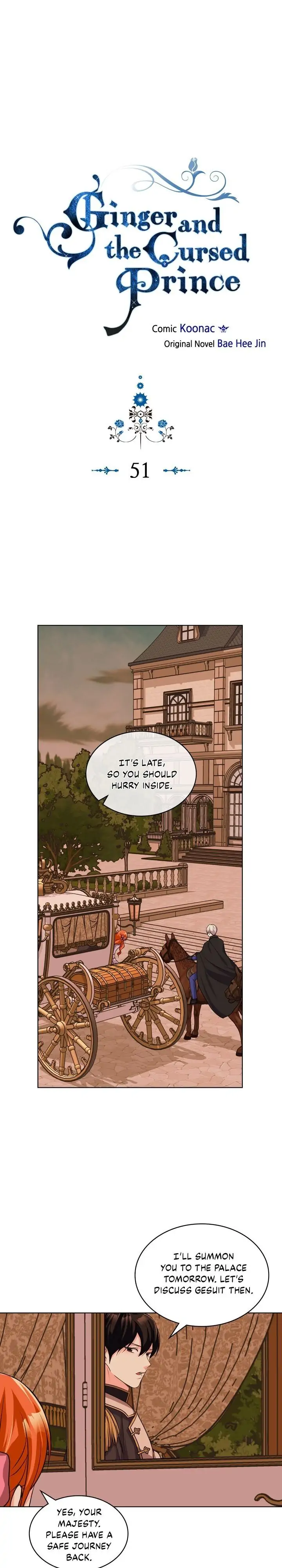 Ginger and the Cursed Prince Chapter 51 - page 1