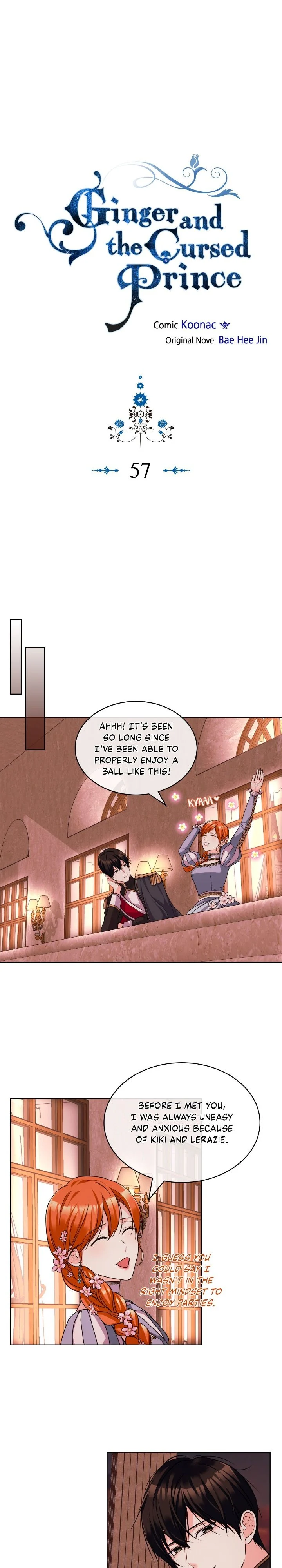 Ginger and the Cursed Prince Chapter 57 - page 1