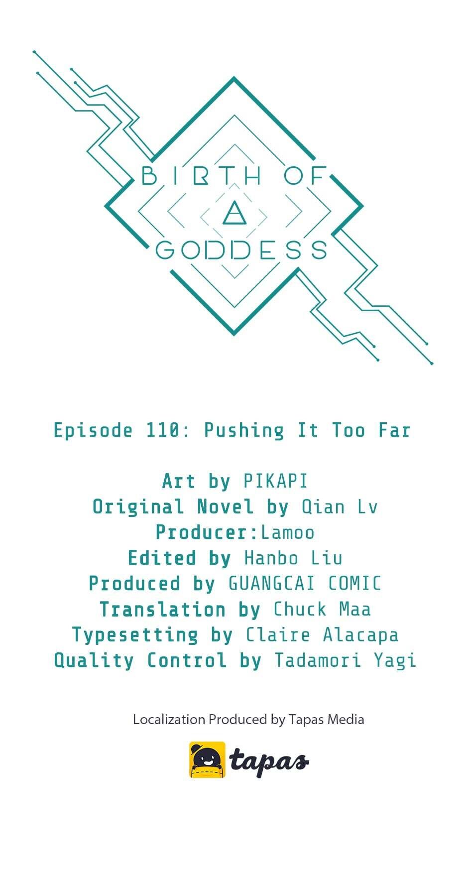 Nymph Project chapter 110 - page 1